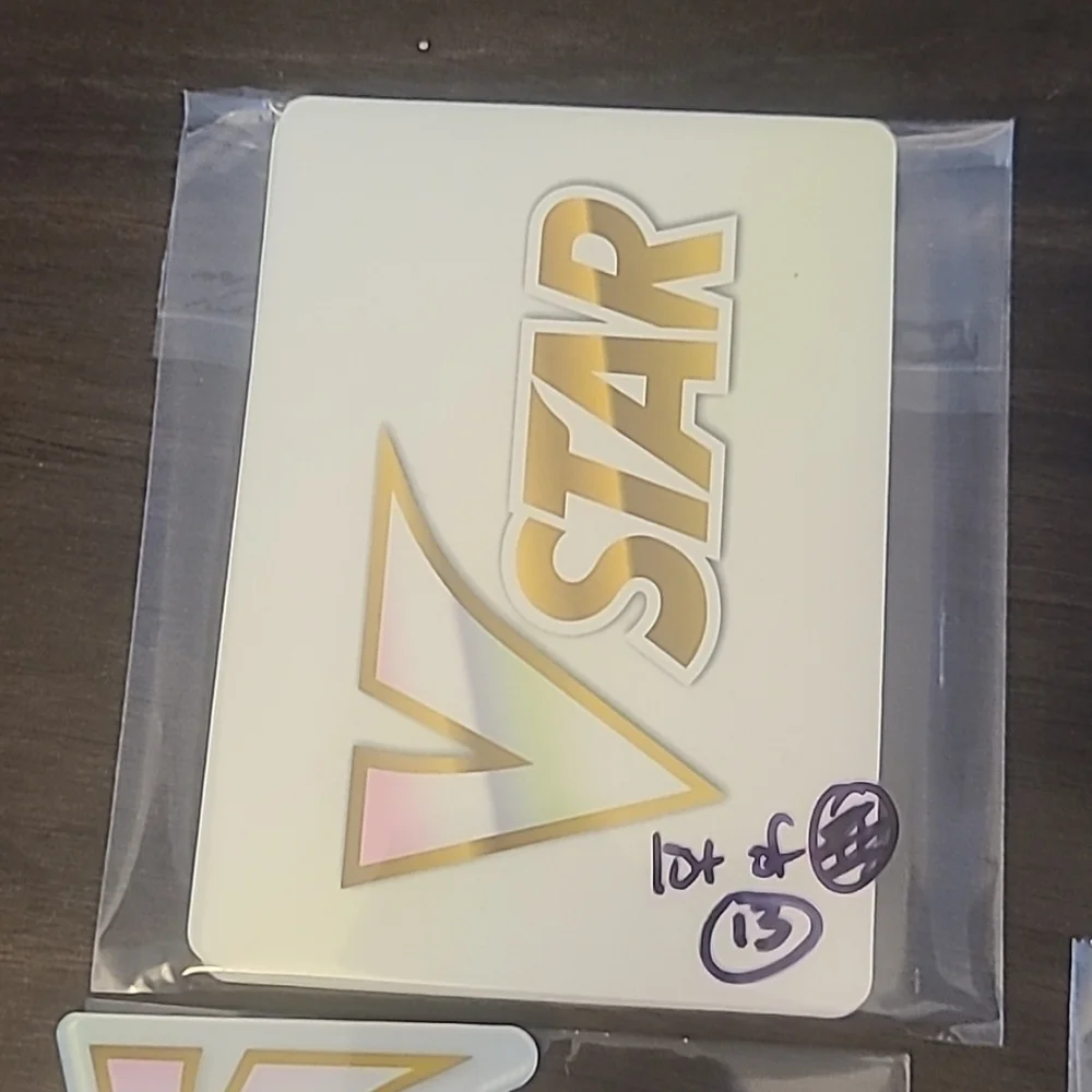 Pokemon Playing Lot: Vstar, poison, burn markers